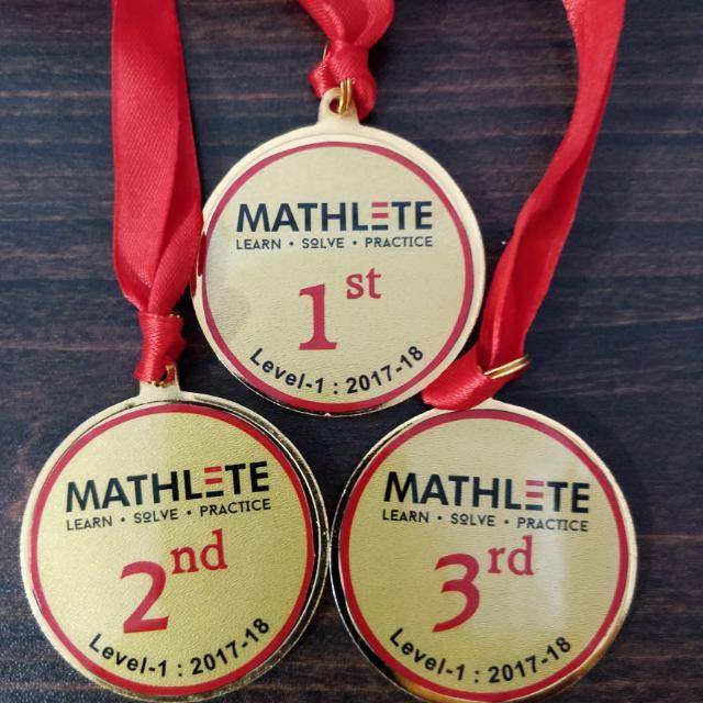 1st Level Prize Mathlete